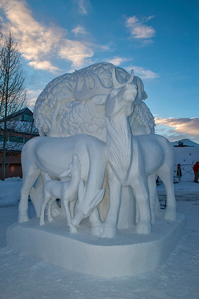 Ice Sculptures Breckenridge Carl Scofield