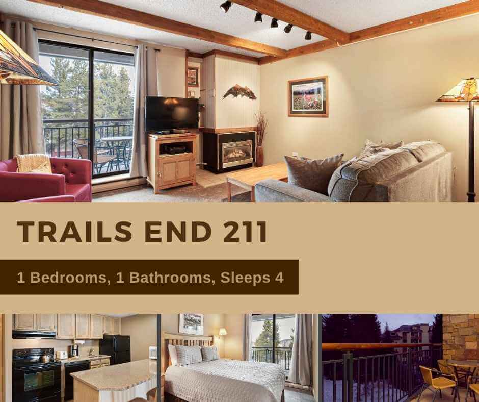 Images of the vacation rental Trails End 211 | Breckenridge Lodging