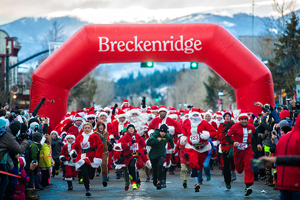 Race of the Santas Breckenridge Carl Scofield